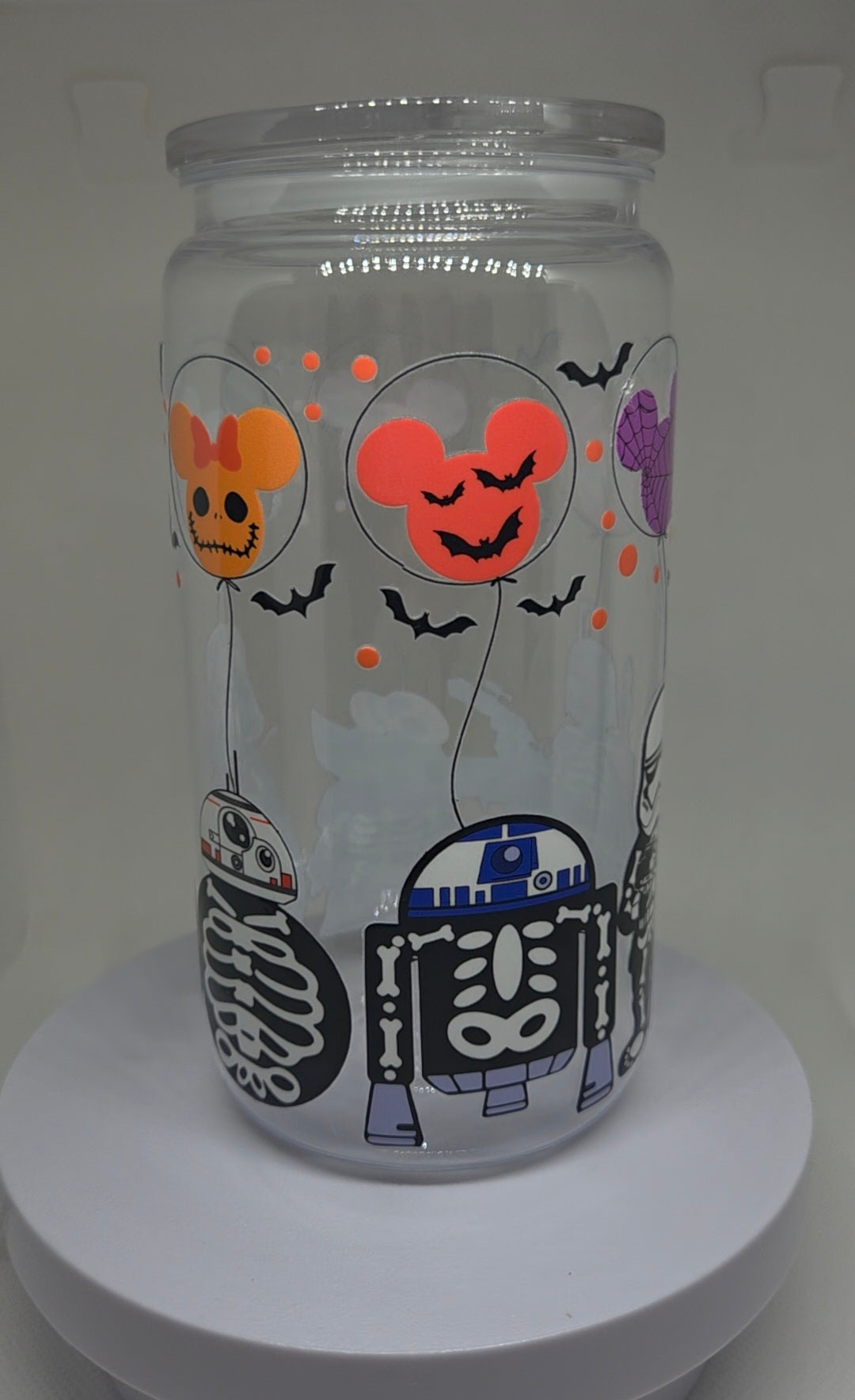 Kunststof drinkbeker Halloween SW 500 ml