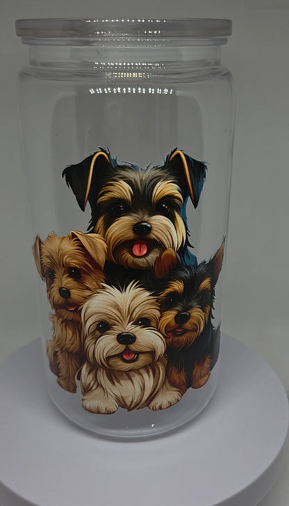 Kunststof drinkbeker 500 ml hondjes