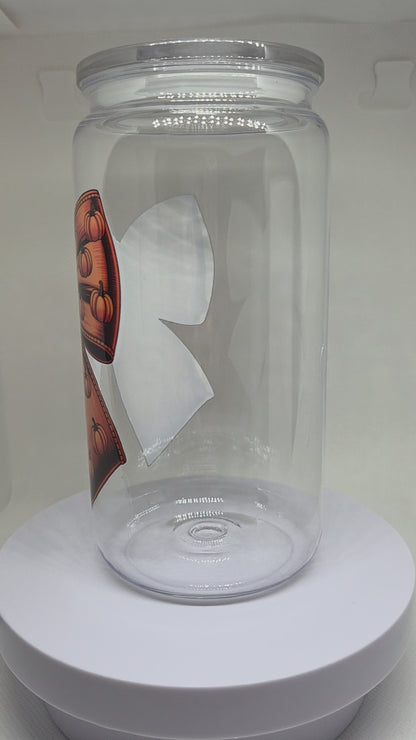 Kunststof drinkbeker Halloween Strik 500ml