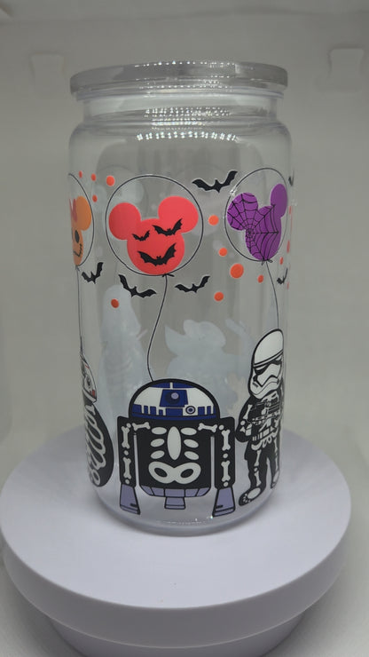 Kunststof drinkbeker Halloween SW 500 ml