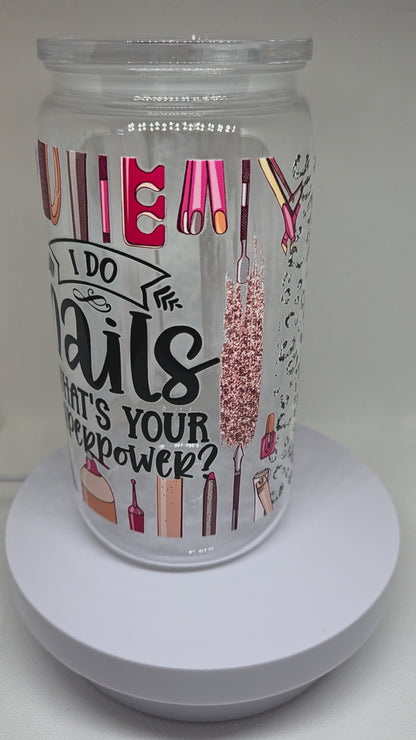 Kunststof drinkbeker Nails 500 ml