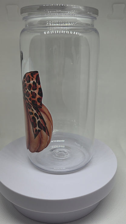 Kunststof drinkbeker Halloween Pumpkin 500 ml